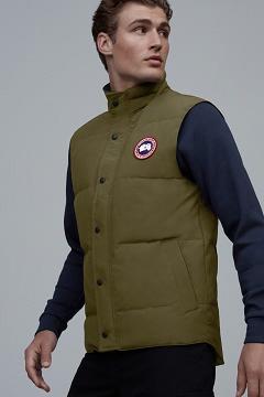 Chamarras Canada Goose Hombre Outlet - Garson Chalecos Verdes ER3728096
